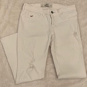 Hollister Crop Jeans with zippers on pant legs- Bundle for discount